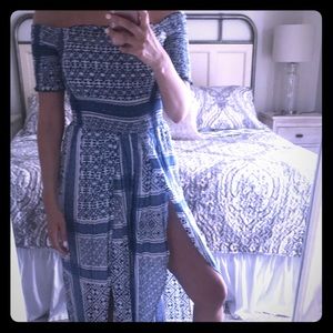 Front slit gaucho jumper size medium